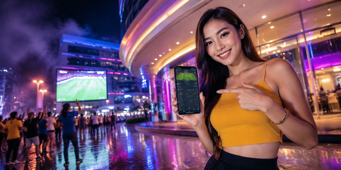 Pemain menggunakan aplikasi kasino di Genting Highlands Malaysia untuk blackjack dalam talian