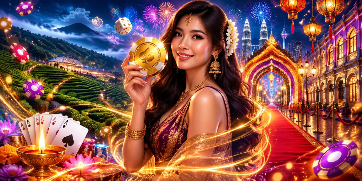 Pengguna Malaysia menikmati platform pertaruhan dalam talian dengan suasana moden